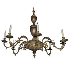 Large 1880 Chandelier