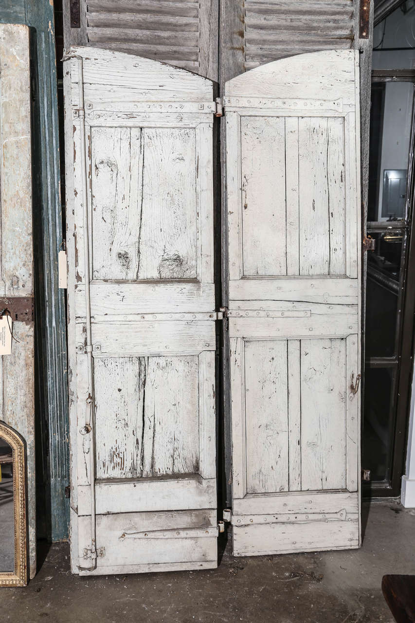 Pair of 18th Century French Shutters 3