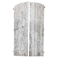 Pair of 18th C. French shutters.