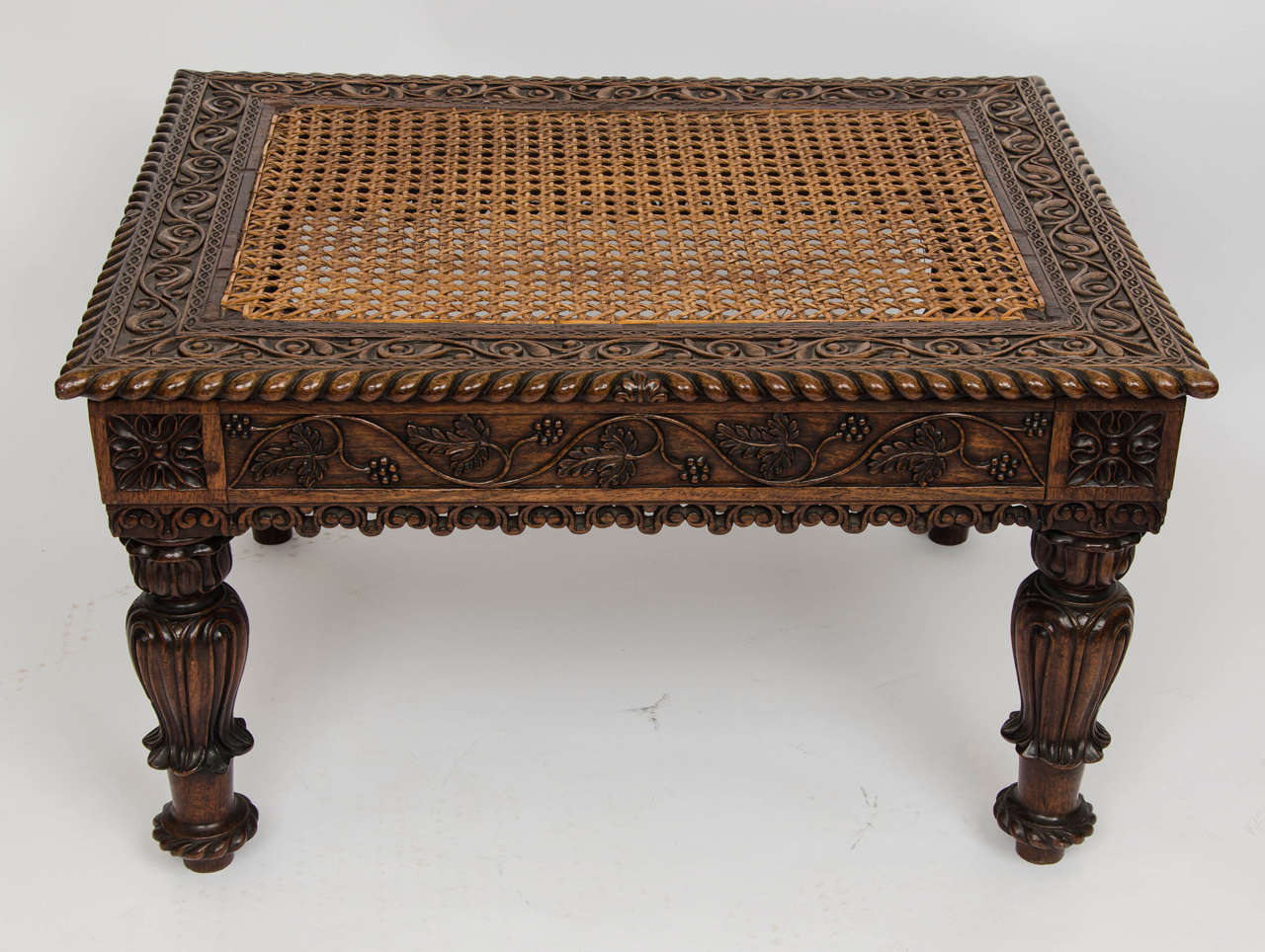 Early 19th Century Anglo-Indian Stool 2