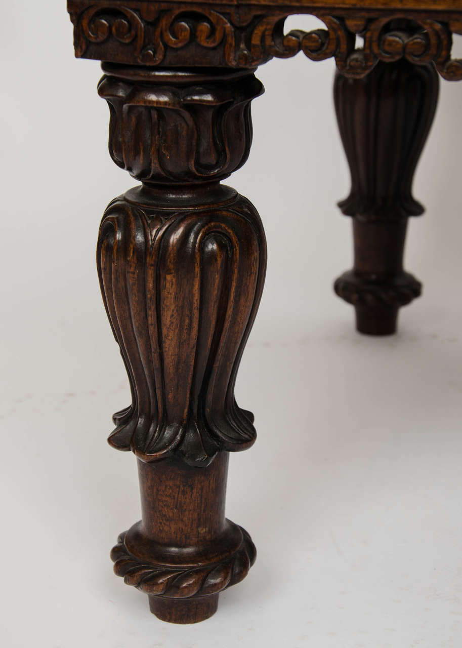 Early 19th Century Anglo-Indian Stool 3