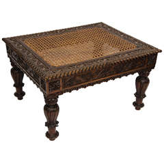 Early 19th Century Anglo-Indian Stool