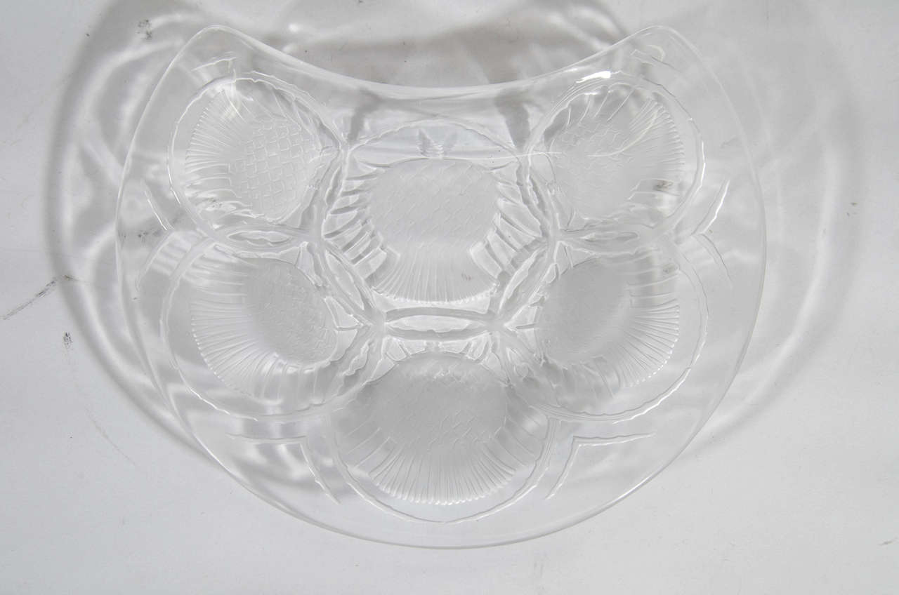 lalique crystal plates