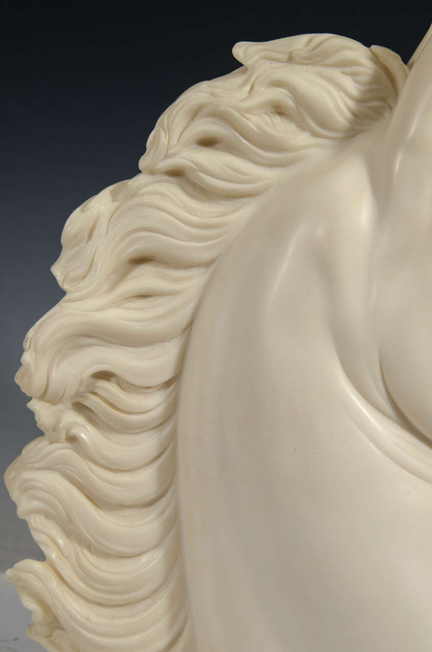 Griechische Skulptur des 20. Jahrhunderts von Bucephalus:: Pferd von Alexander dem Großen 2