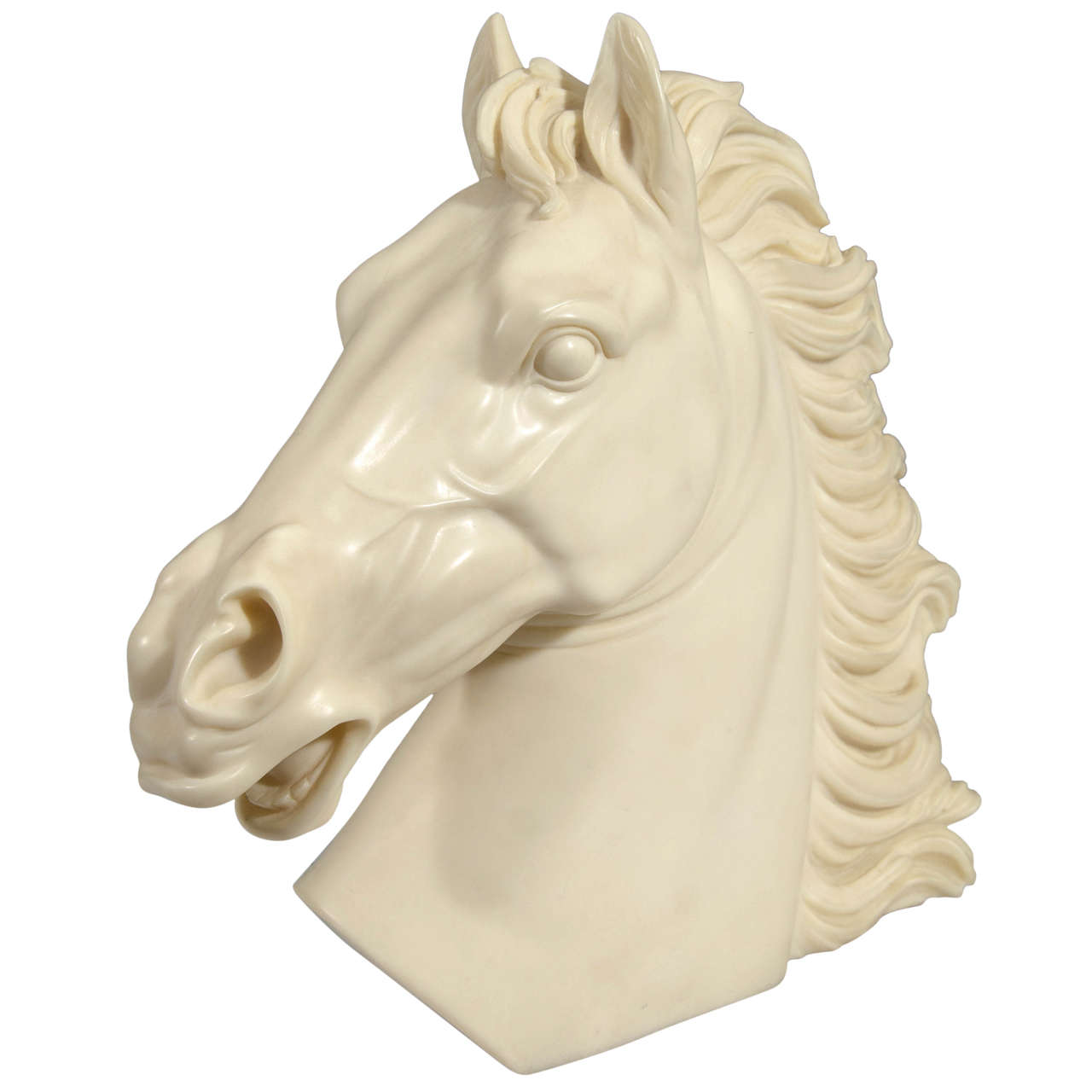 Griechische Skulptur des 20. Jahrhunderts von Bucephalus:: Pferd von Alexander dem Großen