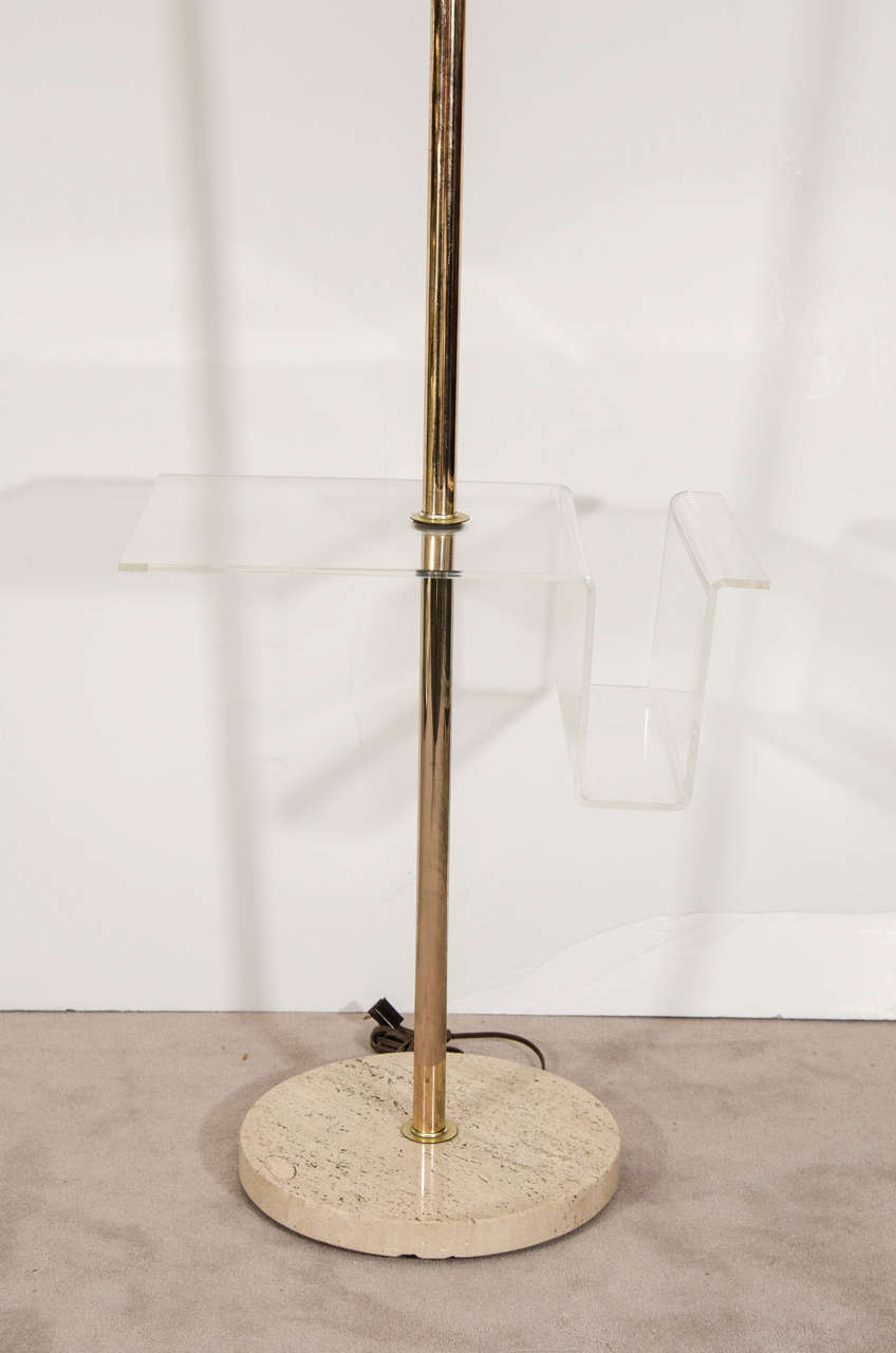 magazine rack floor lamp