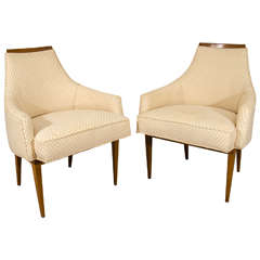 Midcentury Pair of Paul McCobb Chairs for Calvin