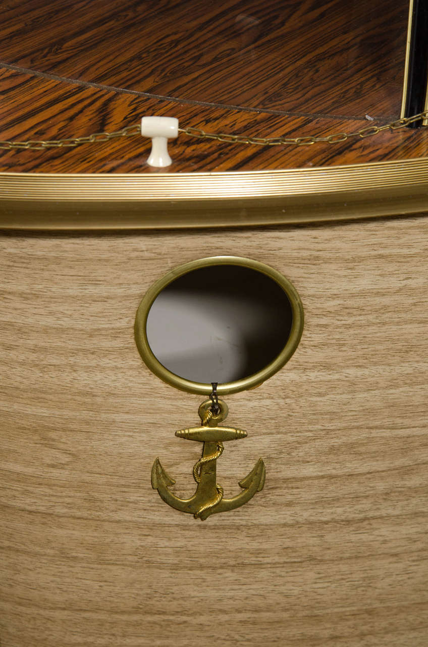 nautical liquor cabinet