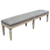 Mid-19th Century Neo-Classical Style Bench