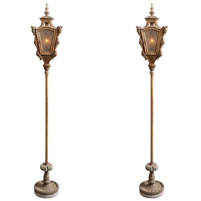 Pair of Floor Lamps at 1stDibs