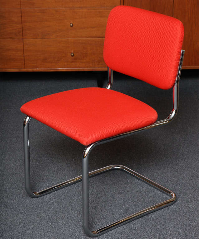 American EIGHT Marcel Breuer Cesca Chairs by Knoll