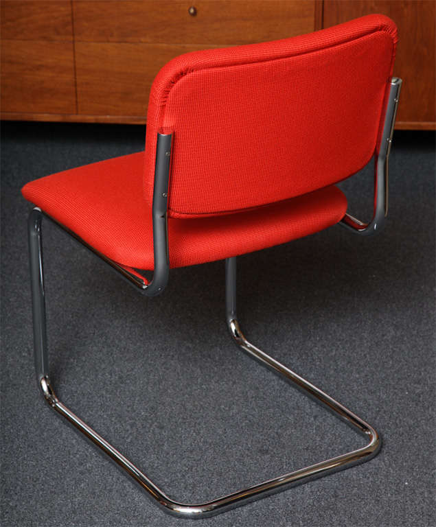 EIGHT Marcel Breuer Cesca Chairs by Knoll 1
