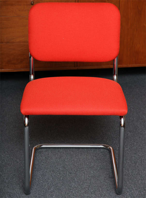 EIGHT Marcel Breuer Cesca Chairs by Knoll 3
