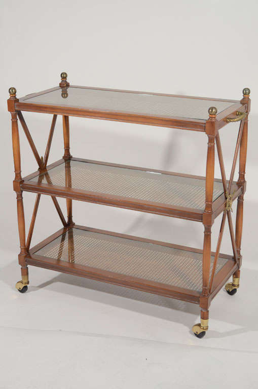 Three Tiered Tea Cart/Server