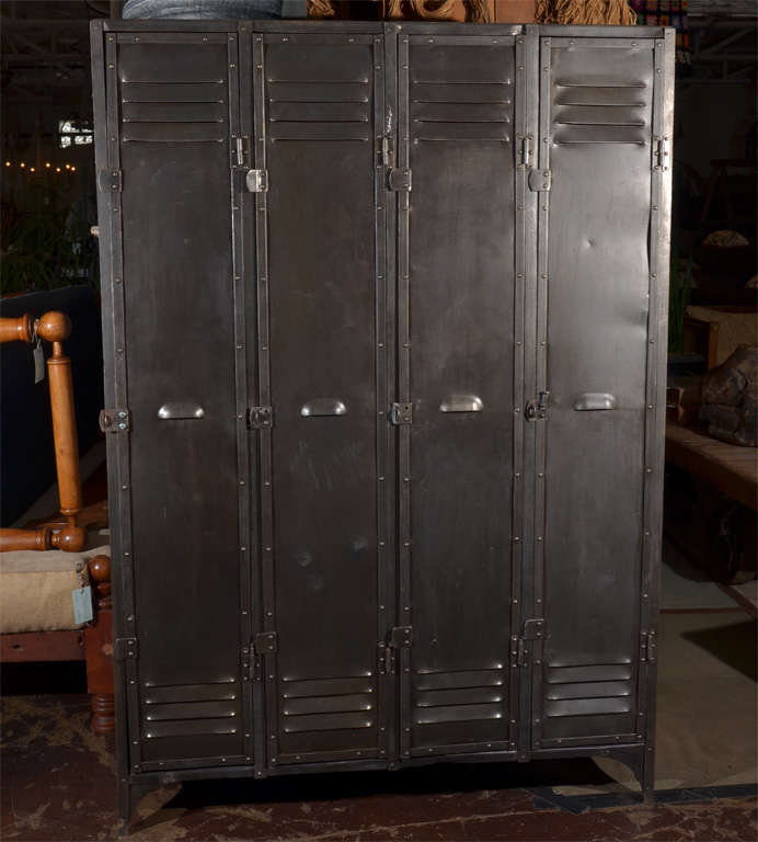 French Metal Lockers