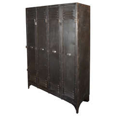 Used French Metal Lockers