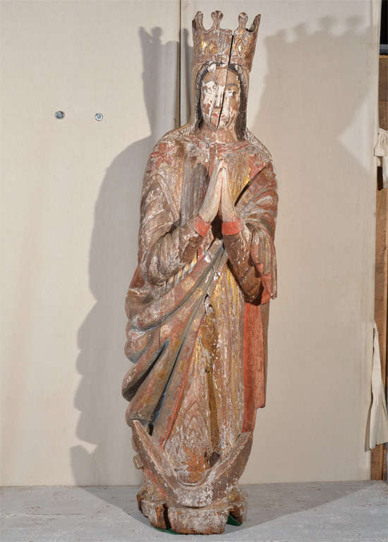 17th C Mediterranean Madonna