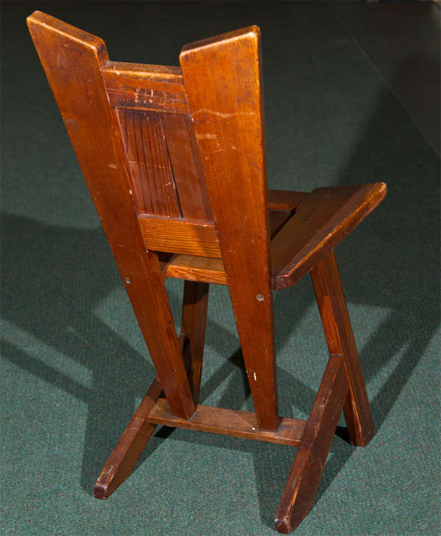 20th Century Pair Of Arts & Crafts Hall Chairs