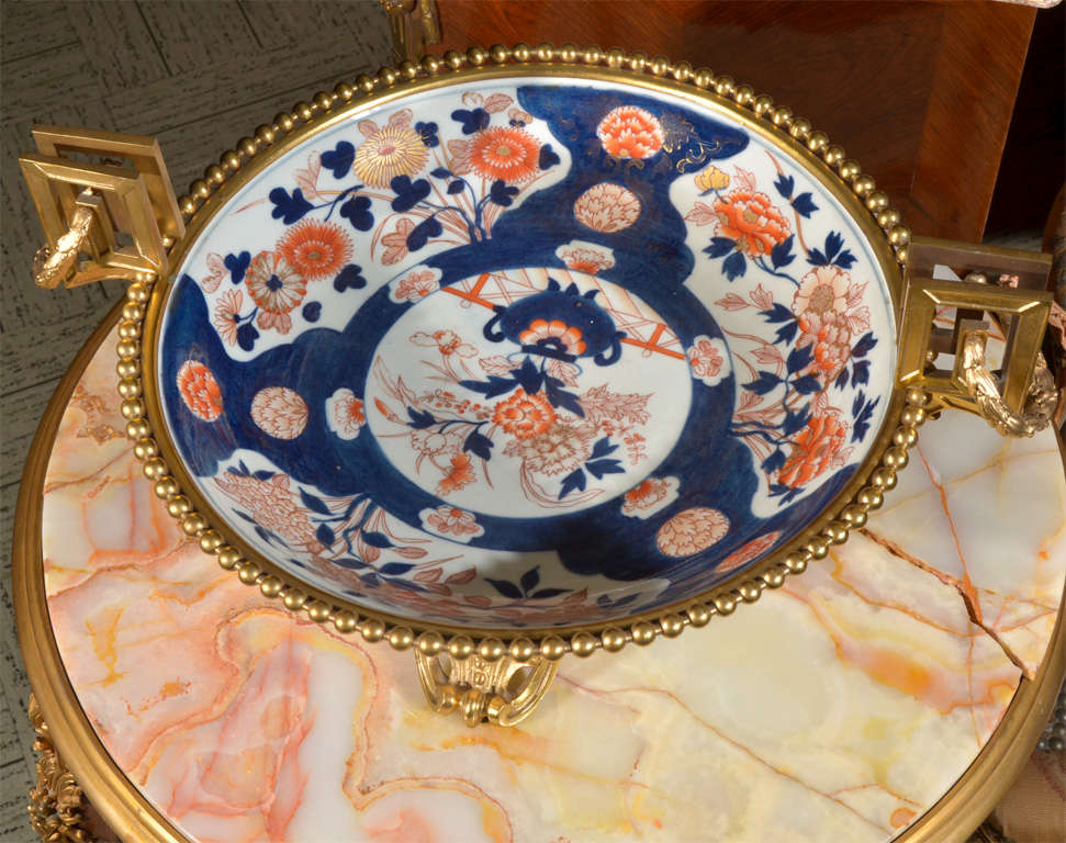 Japanese Imari centerpiece For Sale