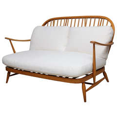 Vintage 50's Two-Seater Sofa by Lucien Ercolani for Ercol