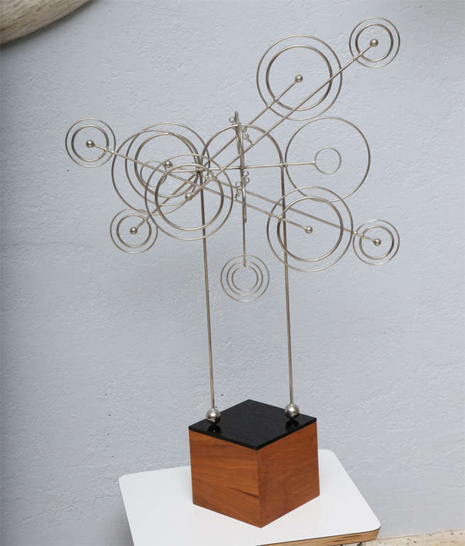 1976 Joseph Burlini Kinetic Sculpture 1