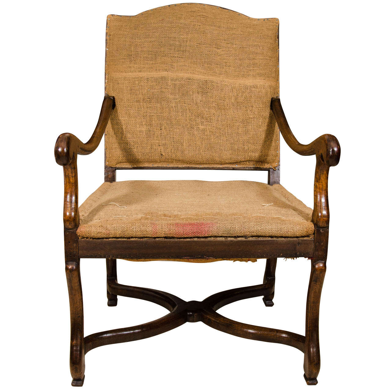 French 18th Century Os de Mouton Arm Chair