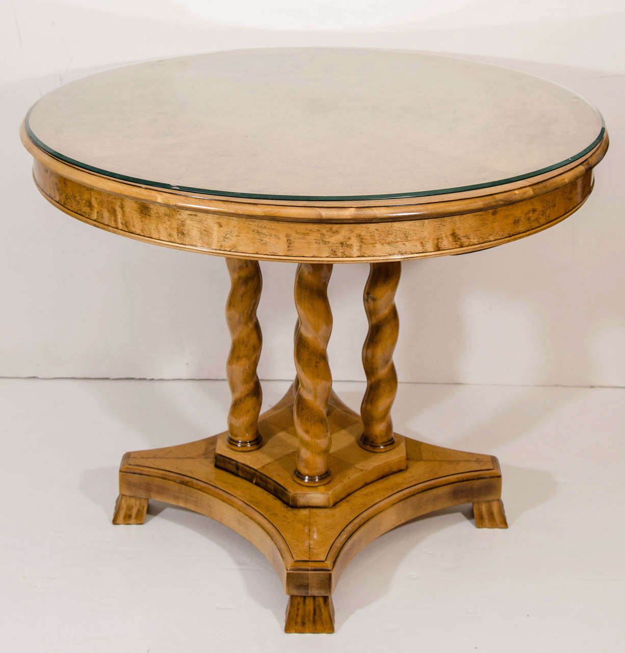 A Neoclassic Cocktail Table In Excellent Condition In New York, NY