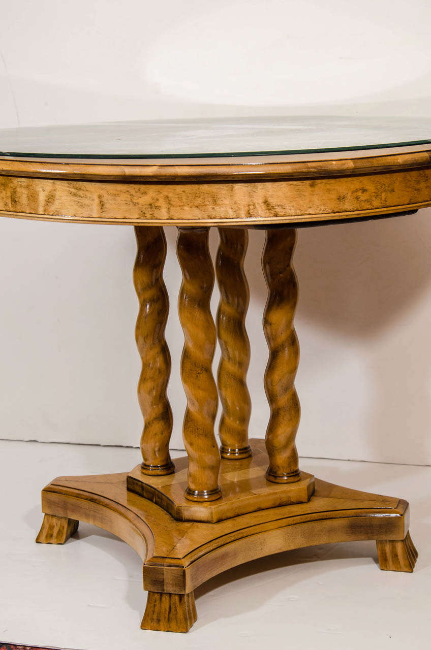 20th Century A Neoclassic Cocktail Table