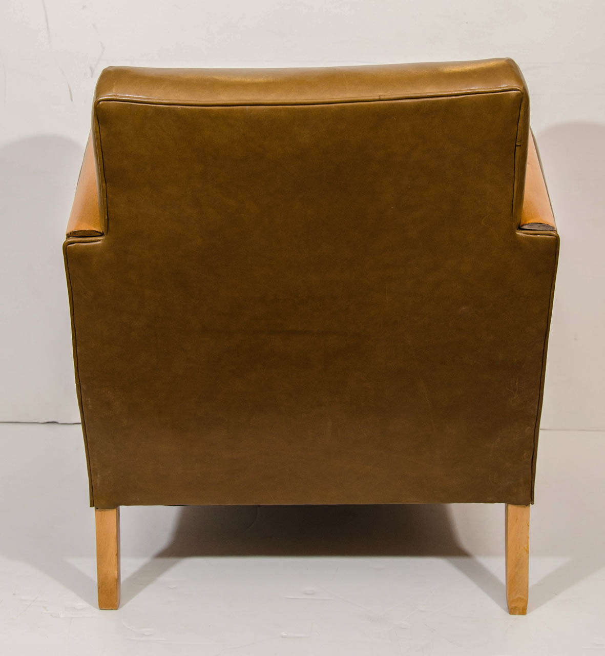 Mid-20th Century A Pair of Art Deco Club Chairs
