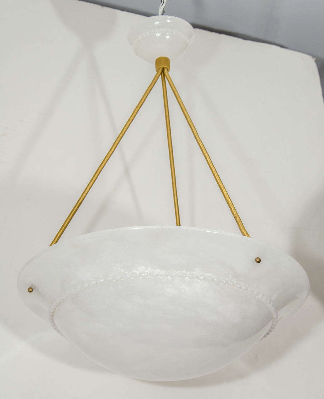 An Alabaster Light Fixture