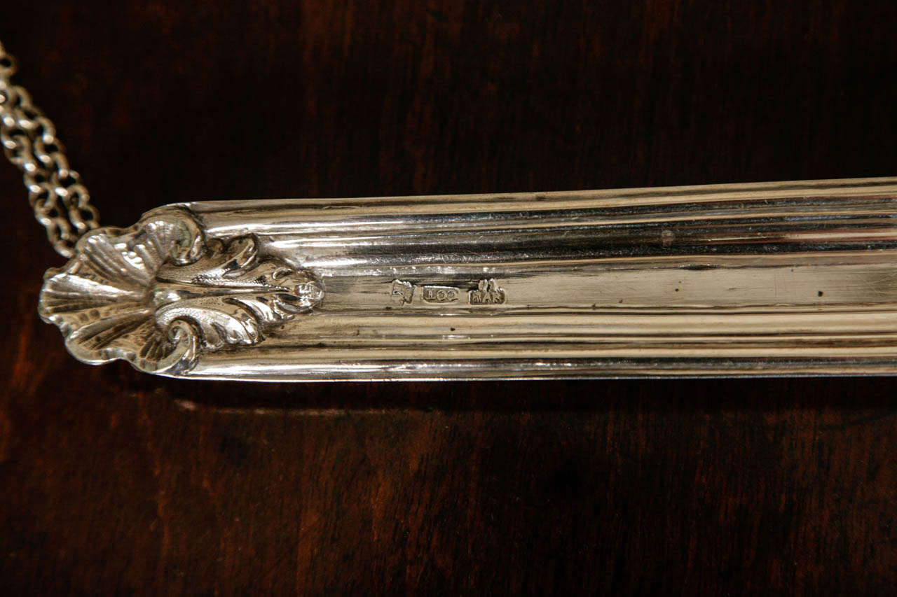 Spanish 18th Century Silver Chamberstick circa 1740 In Excellent Condition In London, GB