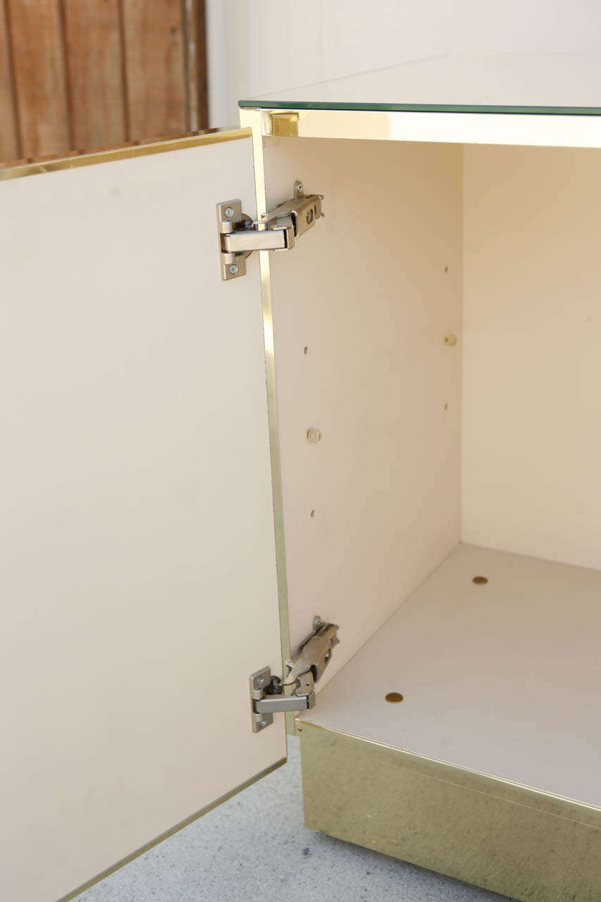 Mirrored Ello Cabinets For Sale 1