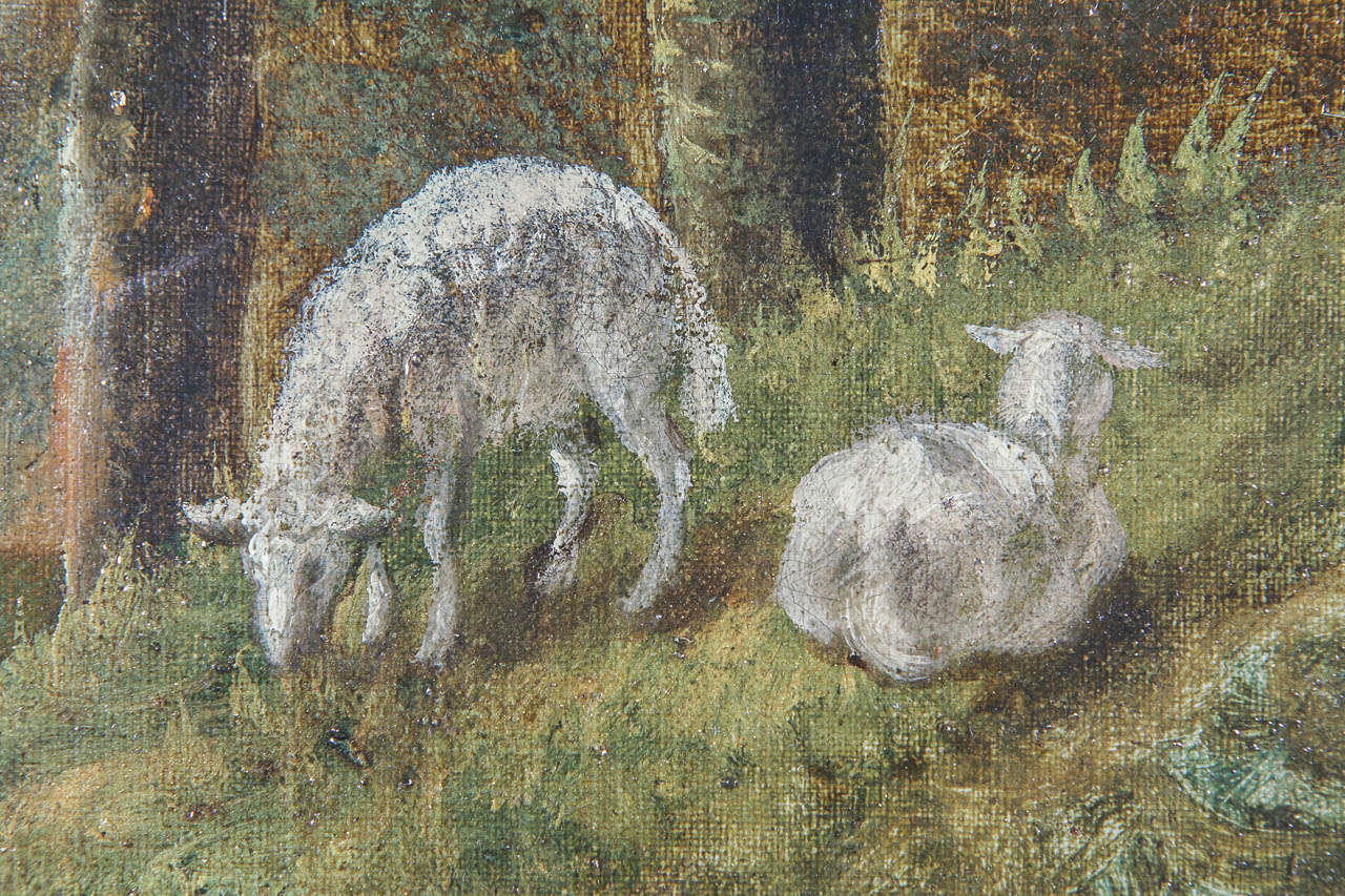 18th Century Italian Triptych Oil Painting 2