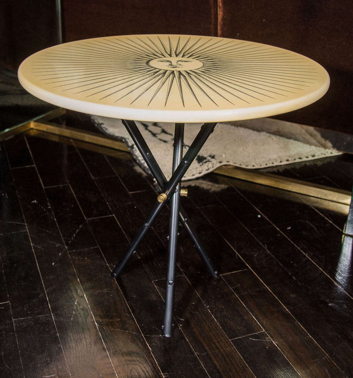 Modern Fornasetti End Table For Sale
