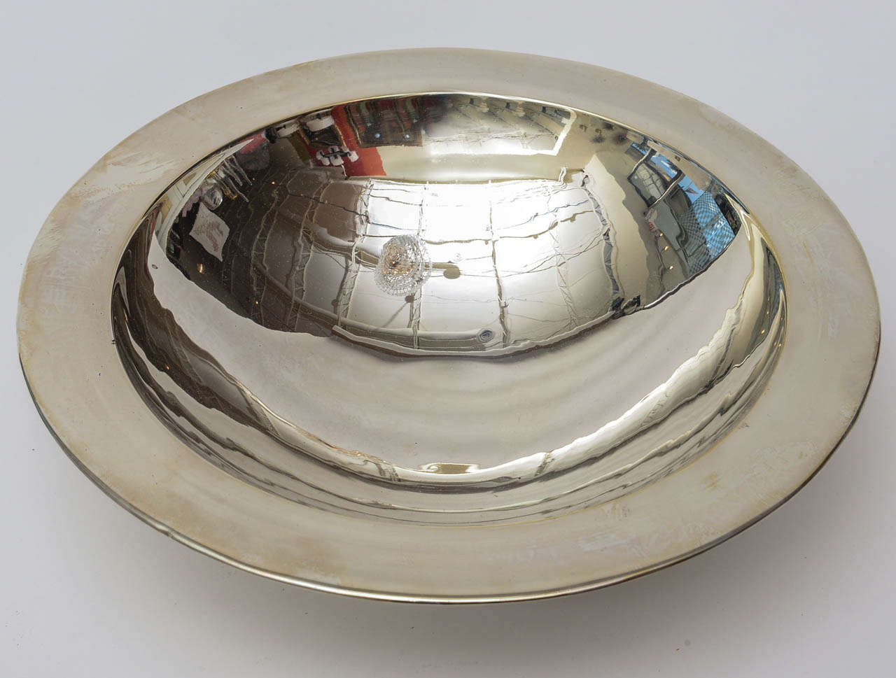 American Modernist Silverplate Bowl