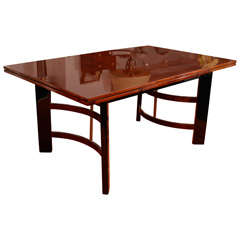 Donald Deskey Machine Age Deco Dining Table Donald Deskey Machine Age Deco Dining Table