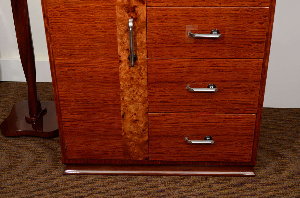 Machine Age High Chest By Williamsport At 1stdibs