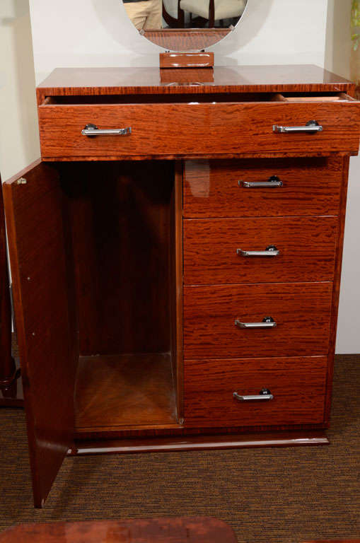 American Machine Age High Chest By Williamsport