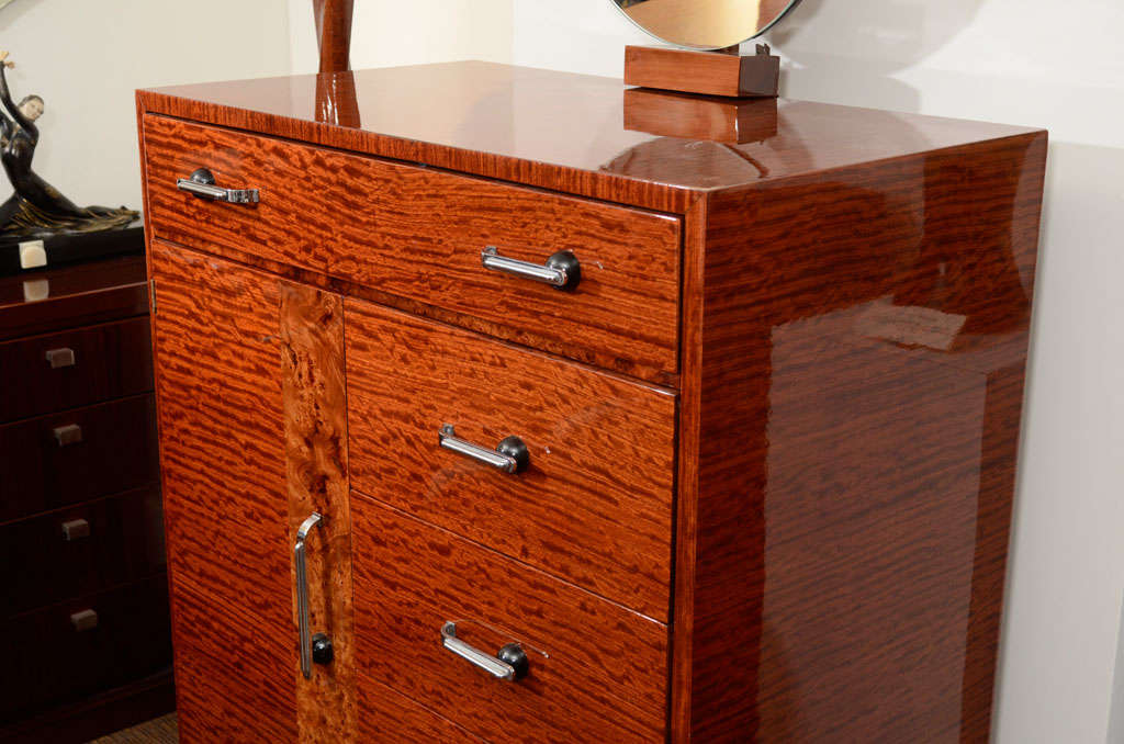 Machine Age High Chest By Williamsport At 1stdibs