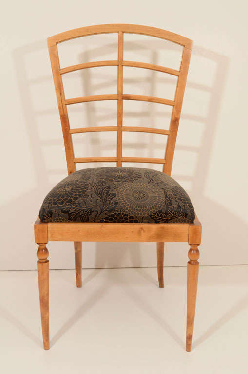 Set of Eight Art Deco Dining Chairs 1