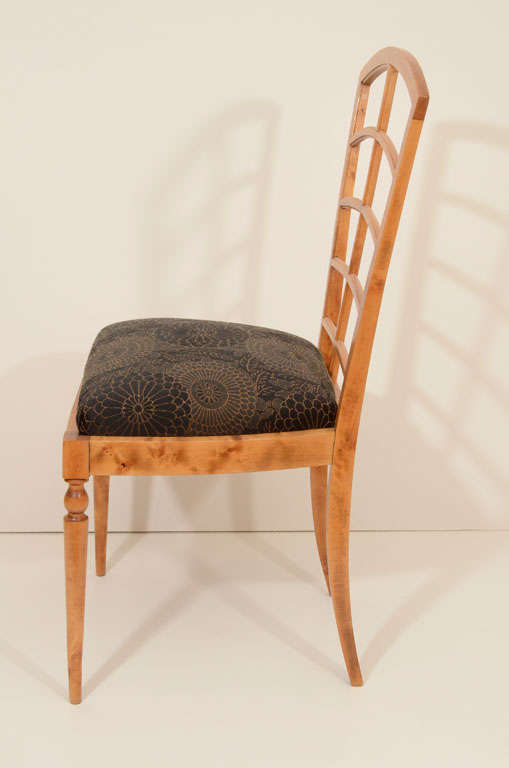 Set of Eight Art Deco Dining Chairs 2