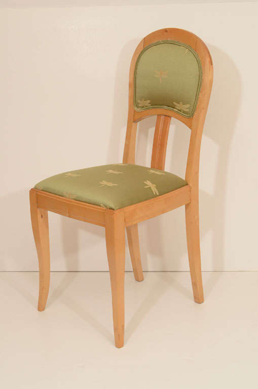 Set of Six Jugend Stil Chairs 2