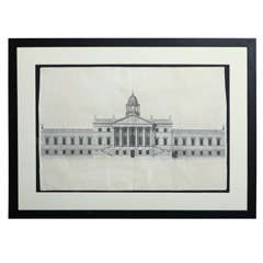 Architectural Engraving by Colen Campbell
