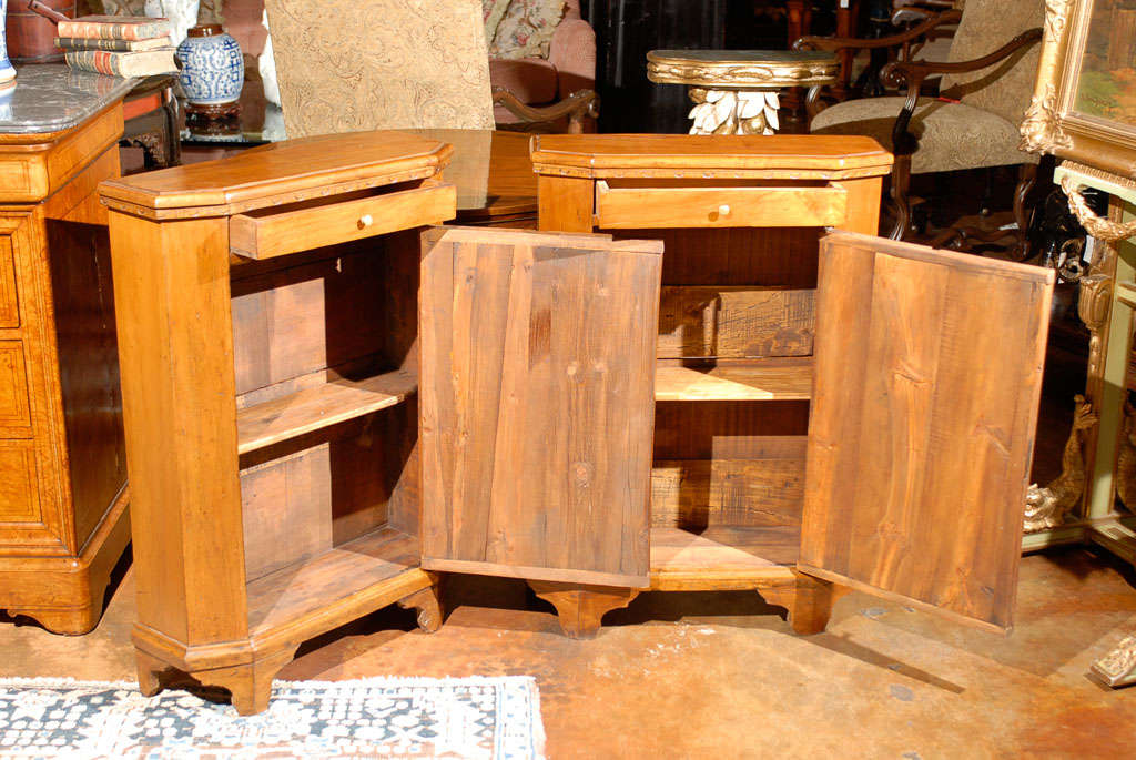 18th Century and Earlier Pair of Small Cabinets