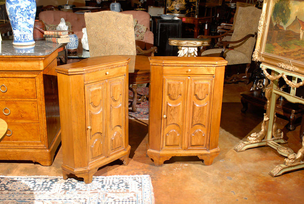 Pair of Small Cabinets at 1stdibs
