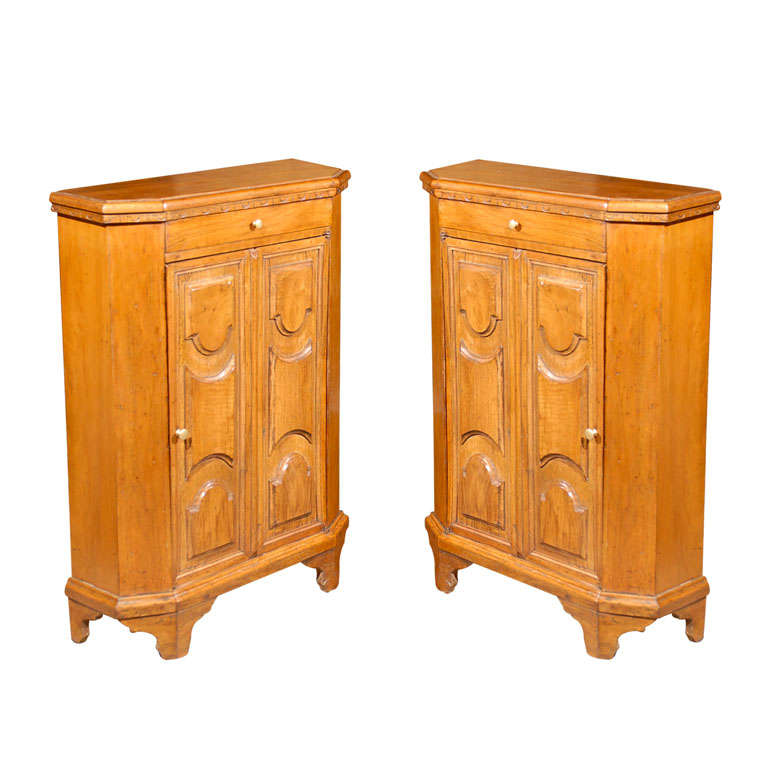 Pair of Small Cabinets at 1stdibs
