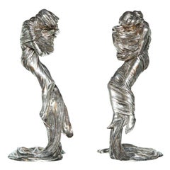 Pair of Candlesticks by Gustav Gurschner