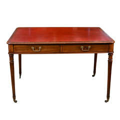 Regency Mahogany Writing Table