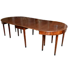 Amazing 19th Century English Mahogany Dining Table