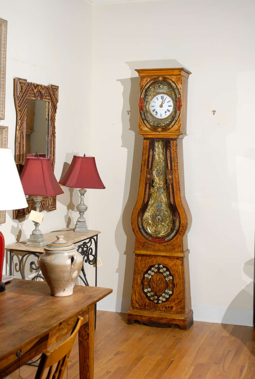 18th Century French Farm Clock For Sale 5